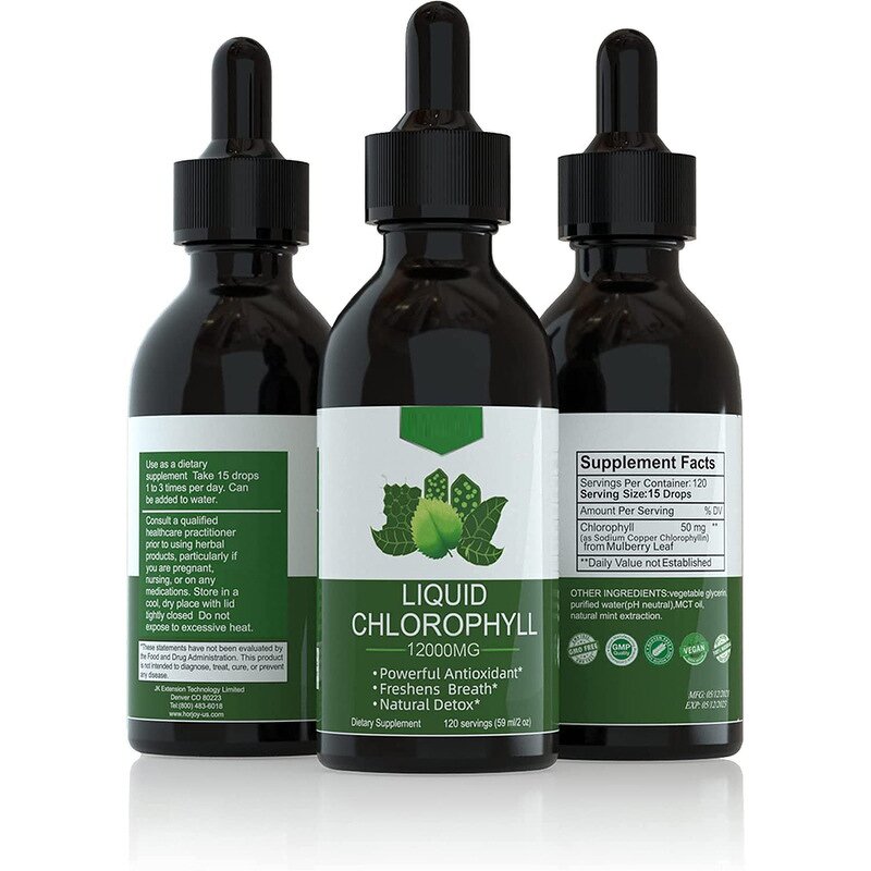 Chlorophyll Liquid - Manufacturer OEM Private Label 6000mg Herbal Extract