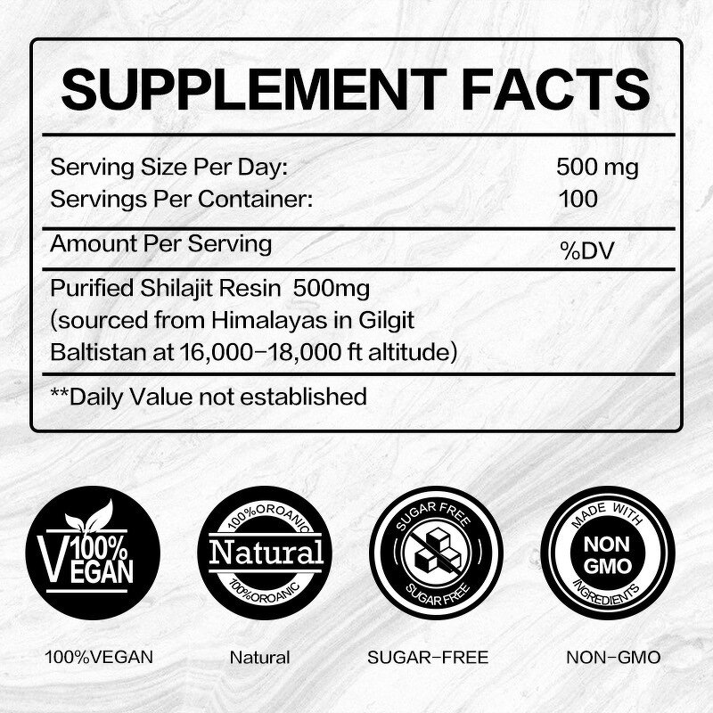 Shilajit Gummies - Manufacturer Himalayan Fulvic Acid Adult Dietary Supplement