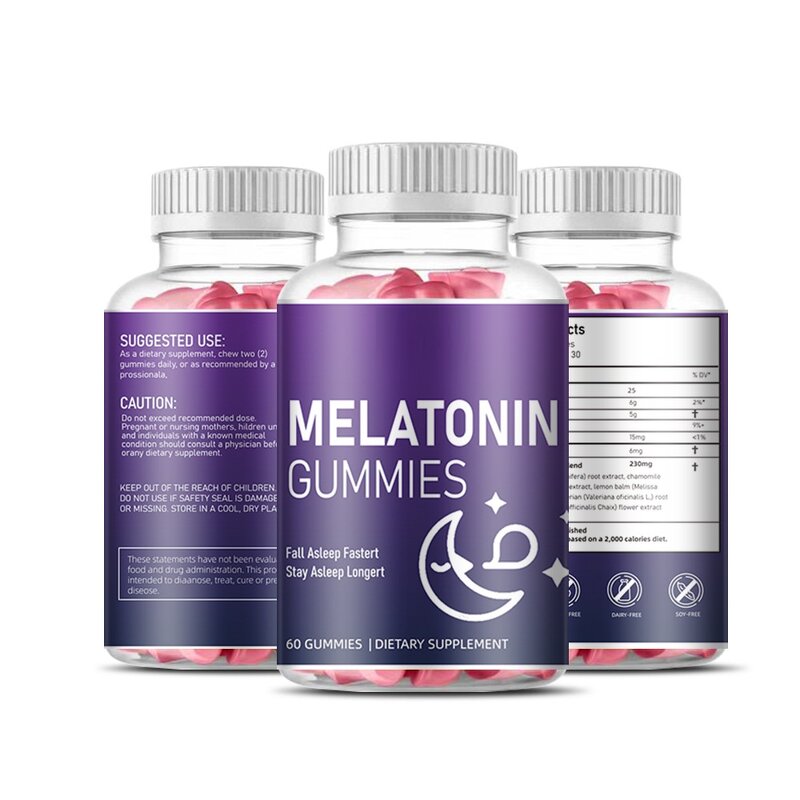 Melatonin Gummies - Manufacturer Private Label Vegan Relaxation Sleep Adult