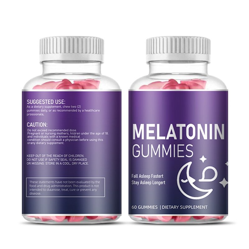 Melatonin Gummies - Manufacturer Private Label Vegan Relaxation Sleep Adult
