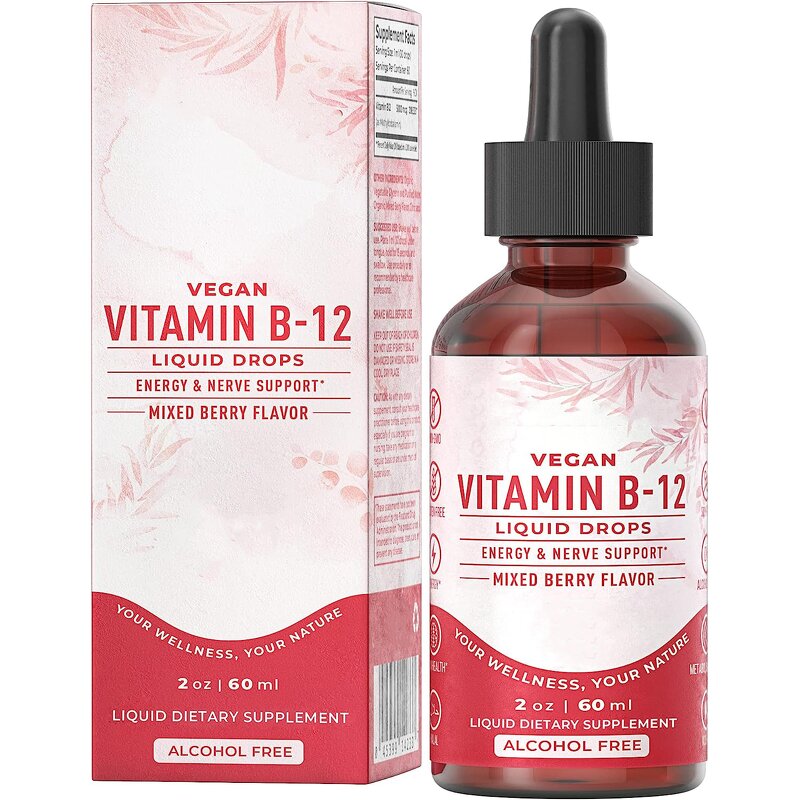 Kids B12 Drops - Manufacturer Private Label Organic B Complex Mental Physical
