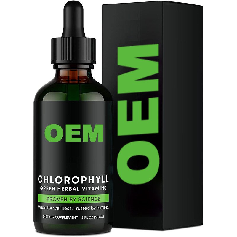 Chlorophyll Liquid - Manufacturer OEM Private Label 6000mg Herbal Extract