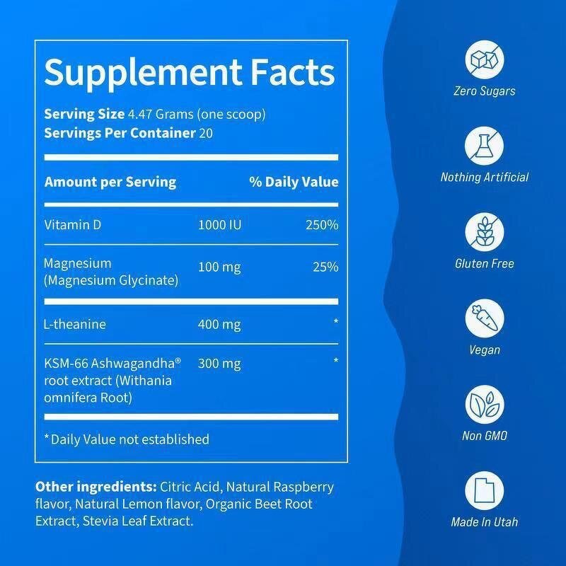 Electrolyte Powder - Manufacturer Adaptogenic Magnesium Calm Stress Relief