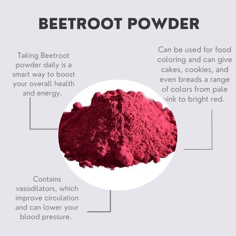 Beetroot Extract Powder - Manufacturer Natural Organic Red Beet Root Pure