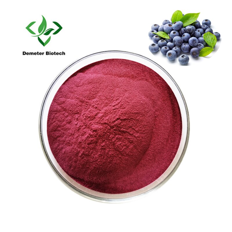Blueberry Juice Powder - Manufacturer Organic Freeze Dried Drum Packaging