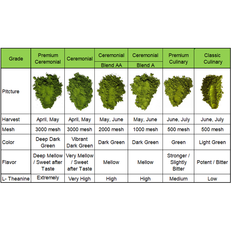 Matcha Powder - Manufacturer Wholesale Bulk Organic Ceremonial Grade