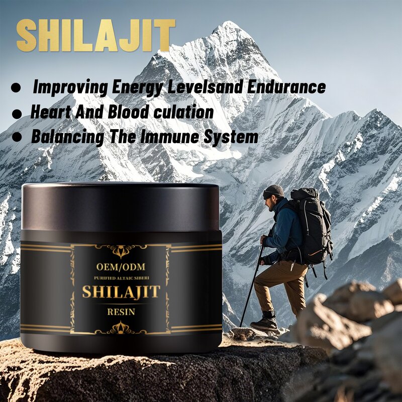 Shilajit Resin Manufacturer - OEM ODM Own-brand Natural Balanced Health Dietary