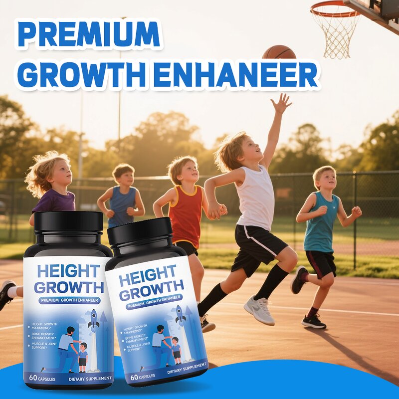 Height-Growth Capsule Manufacturer - OEM SUNI Private Label Enhanced Bone Strength for Kid
