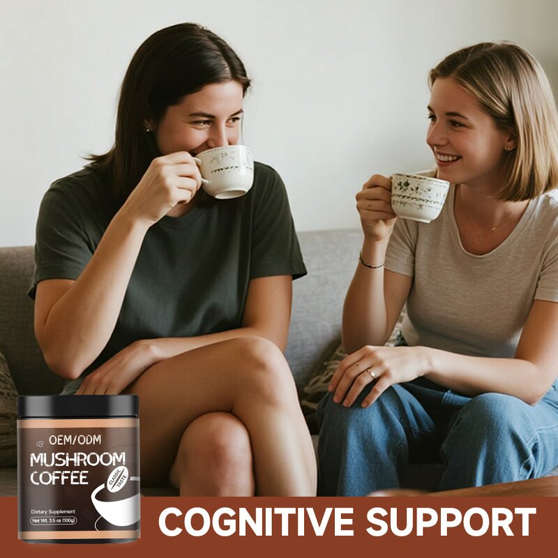 Mushroom Coffee Powder Manufacturer - OEM SUNI Private Label Coffee Supplent for Adults