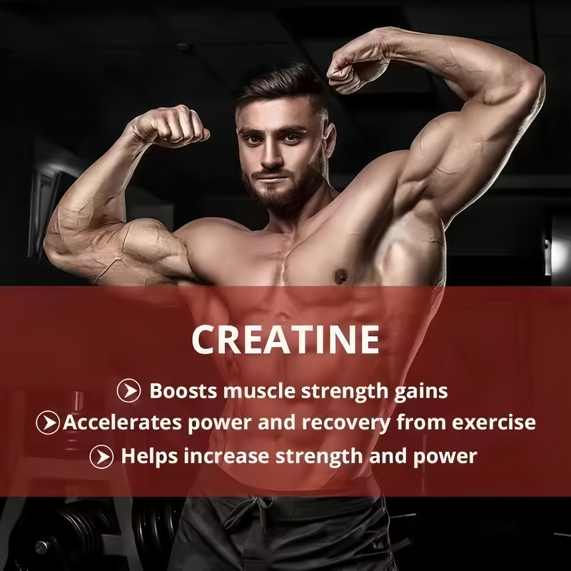 Creatine Monohydrate Powder Manufacturer - Pure Increases Energy & Muscle Strength Gains