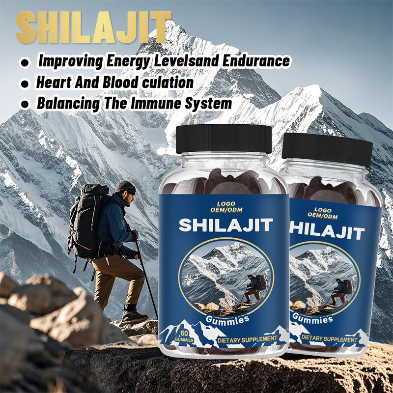 Shilajit Gummies Manufacturer - OEM Private Label Vegan Organic Himalayan for Men & Women