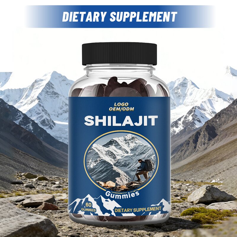 Shilajit Gummies Manufacturer - OEM Private Label Vegan Organic Himalayan for Men & Women