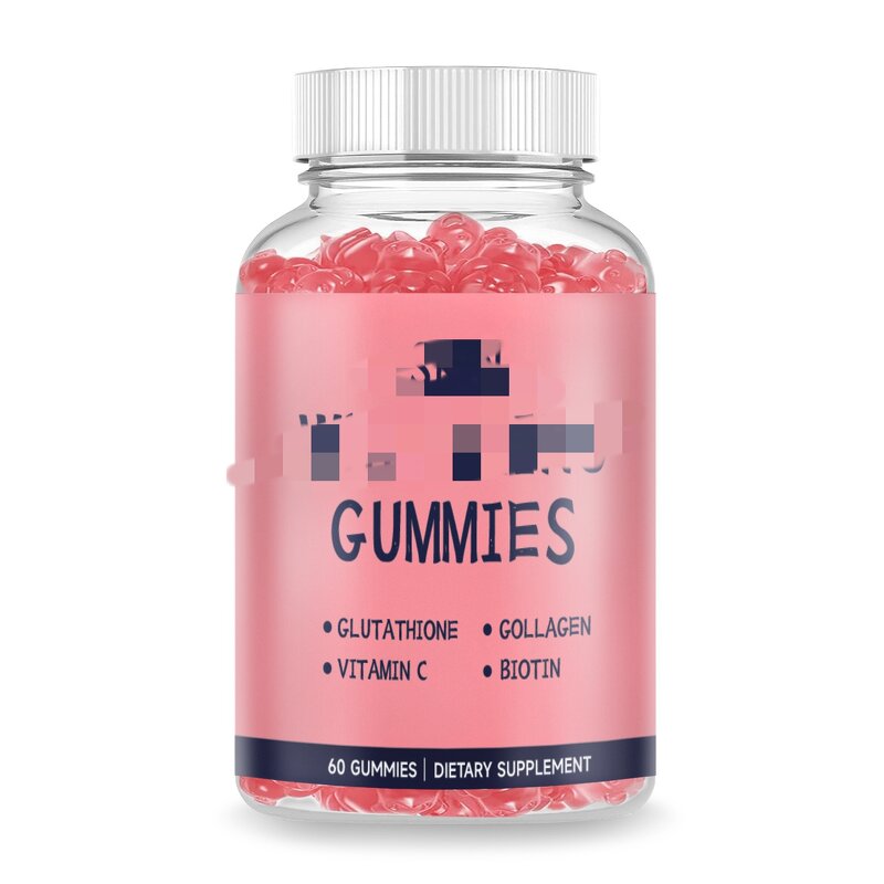 Collagen Gummies Manufacturer - OEM Private Label Lightening Skin Strawberry Flavor