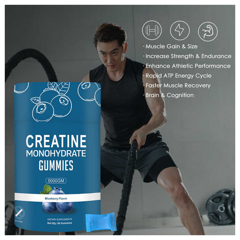 Creatine Monohydrate Gummies Manufacturer - OEM Private Label Infused for Stronger Muscle