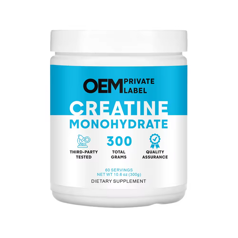 Creatine Monohydrate Powder Manufacturer - OEM Private Label 99% Pure for Adults Pre-Workout