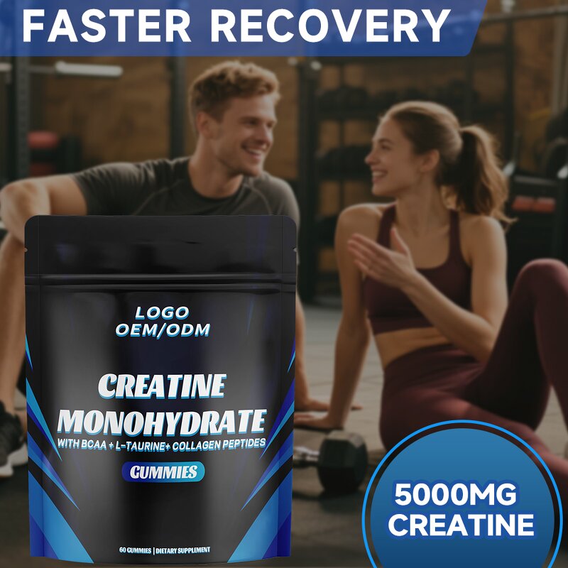 Creatine Monohydrate Gummies Manufacturer - Hot Selling Factory for Workout Safe for Adults