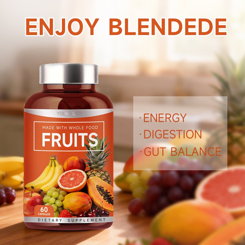 Fruit Vitamin Capsules Manufacturer - OEM Factory Wholesales to Improve Adults' Vitality