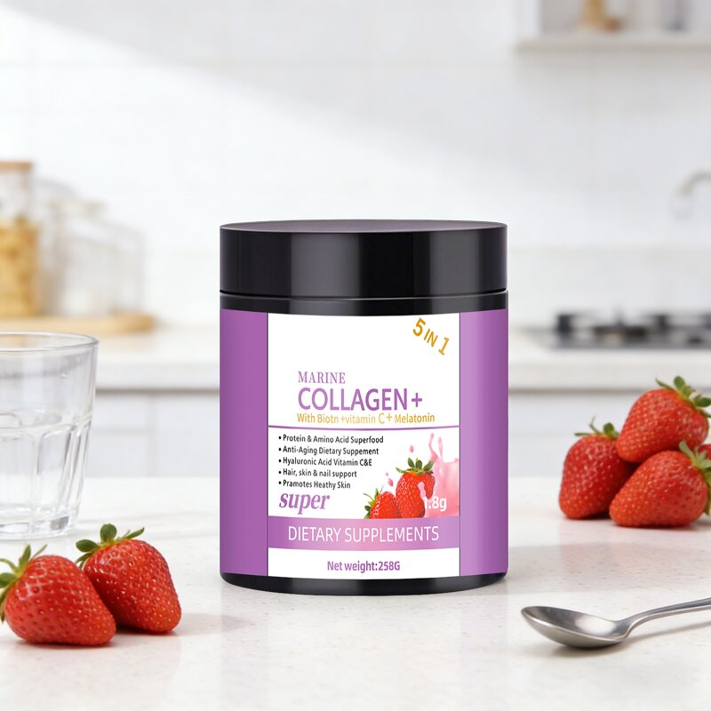 Protein Collagen Powder Manufacturer - OEM SUNI Private Label 5 In1 High Content Immunity