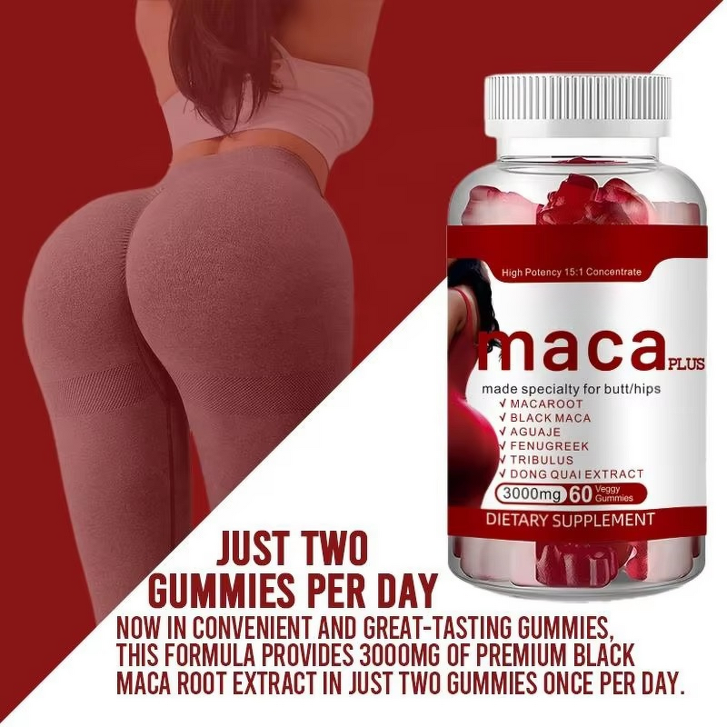 Butt Enhancement Gummies Manufacturer - OEM Private Label Women Extreme Maca
