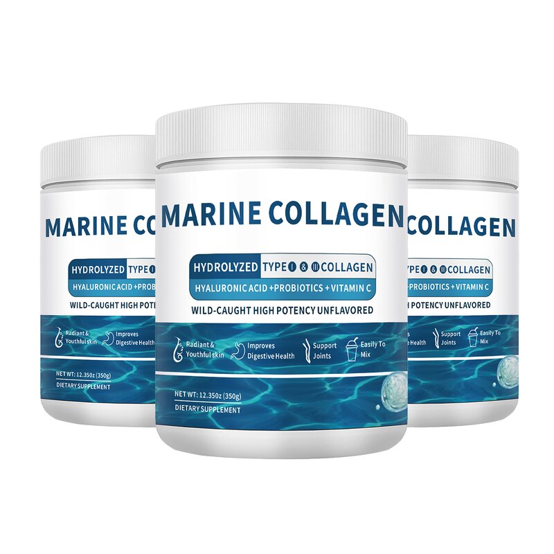 Marine Collagen Powder Manufacturer - OEM SUNI Private Label High Content Protein Immunity