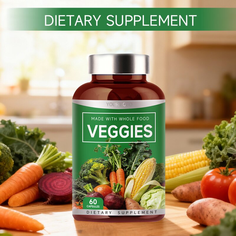 Vegetable Vitamin Capsules Manufacturer - OEM Factory Wholesales to Improve Adults' Vitality