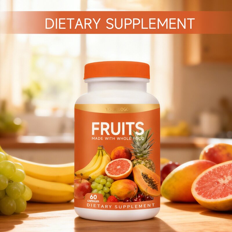 Fruit Vitamin Capsules Manufacturer - OEM Factory Wholesales to Improve Adults' Vitality