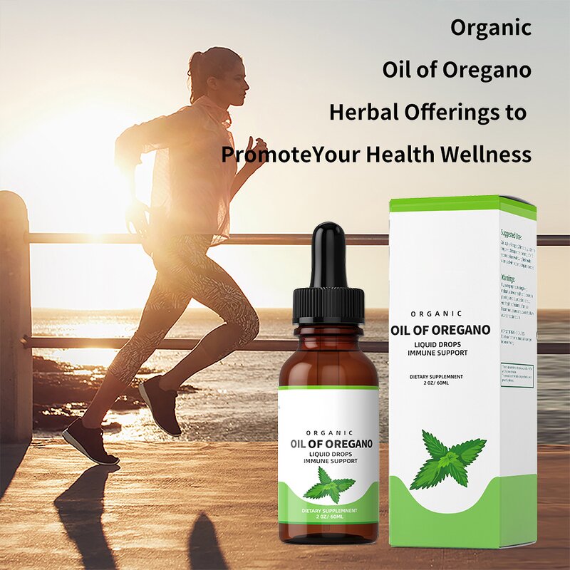 Oil of Oregano Drops Manufacturer - Organic Liquid for Immune Support Antioxidant