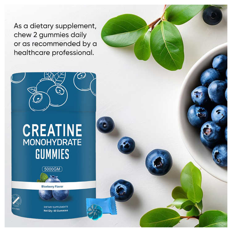 Creatine Monohydrate Gummies Manufacturer - OEM Private Label Infused for Stronger Muscle