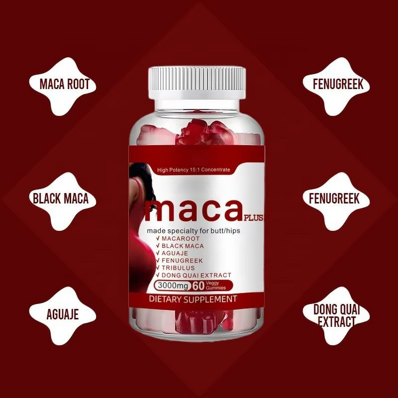 Butt Enhancement Gummies Manufacturer - OEM Private Label Women Extreme Maca