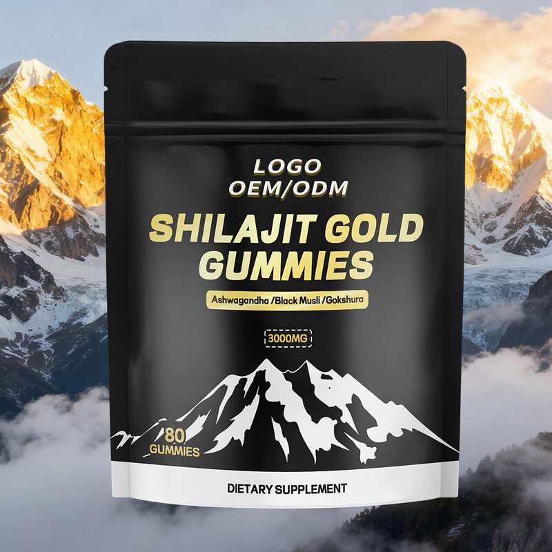 Shilajit Gummies Manufacturer - OEM Private Label Himalayan for Adults Not Pregnant