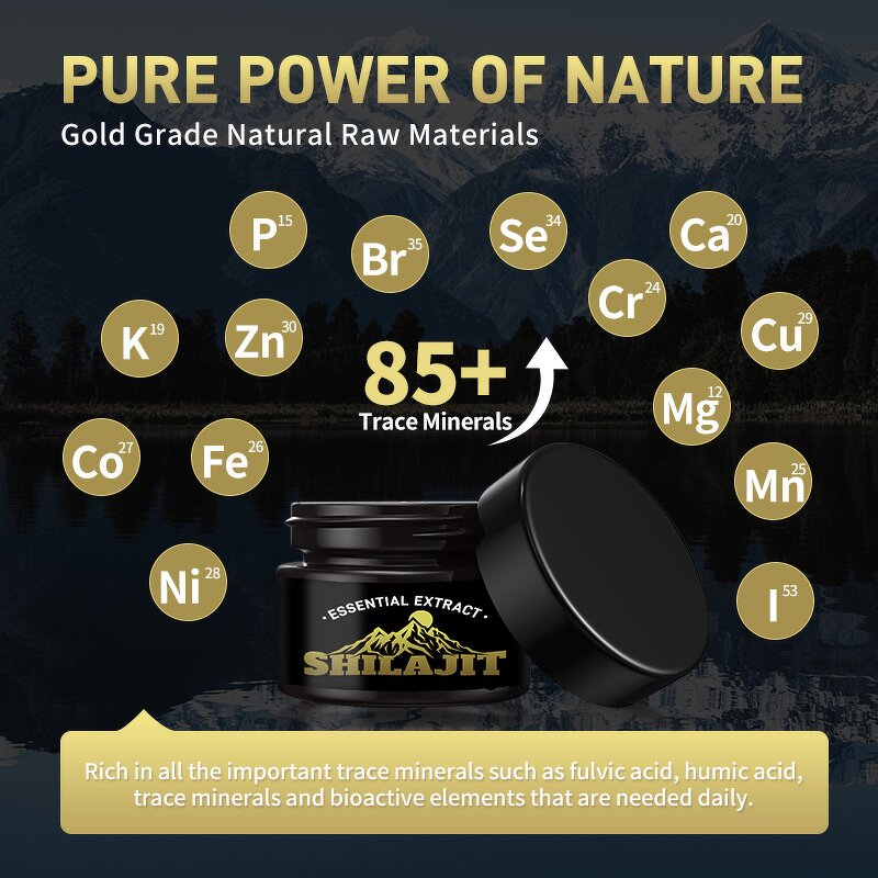 Shilajit Resin Manufacturer - OEM Private Label 100% Pure Organic Fulvic Acid Himalayan