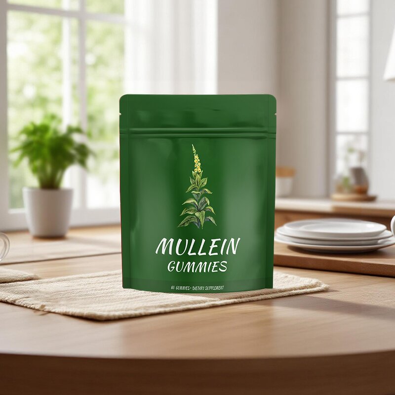 Mullein Chewable Gummies Manufacturer - OEM for Lung Cleanse Detox Respiratory 60 Gummies