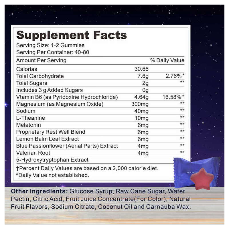 Melatonin Gummies Manufacturer - OEM Private Label Vegan for Fast Deep Sleep