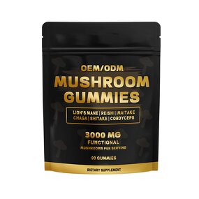 Mushroom Gummies Manufacturer - Hot Sale Organic with Reishi Cordyceps Lion's Mane