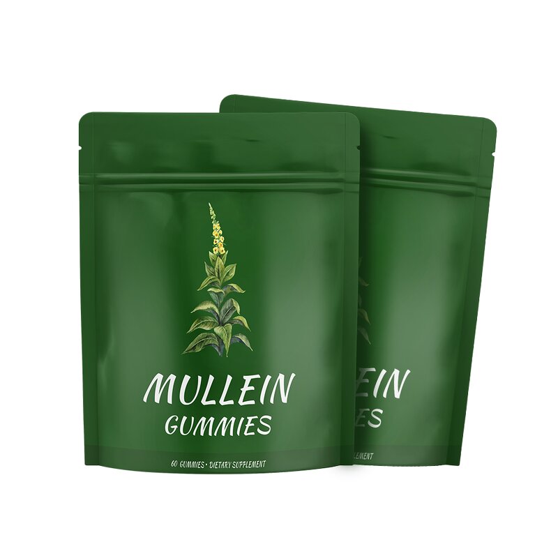Mullein Chewable Gummies Manufacturer - OEM for Lung Cleanse Detox Respiratory 60 Gummies