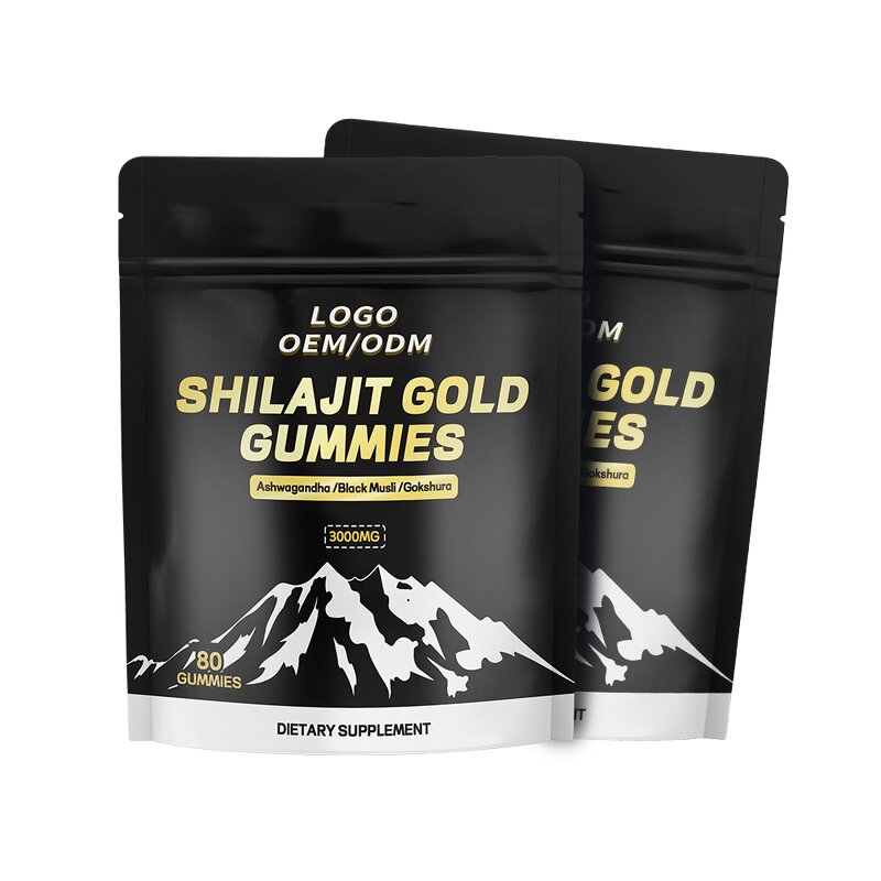 Shilajit Gummies Manufacturer - OEM Private Label Himalayan for Adults Not Pregnant