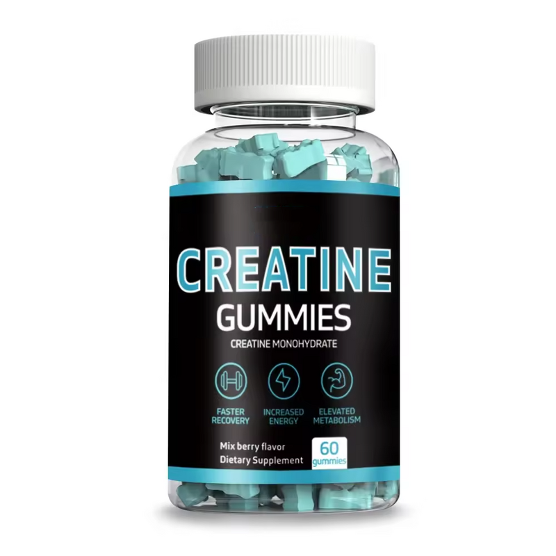 Creatine Monohydrate Gummy Manufacturer - OEM Private Label Pre-Workout Sugar Free Sports