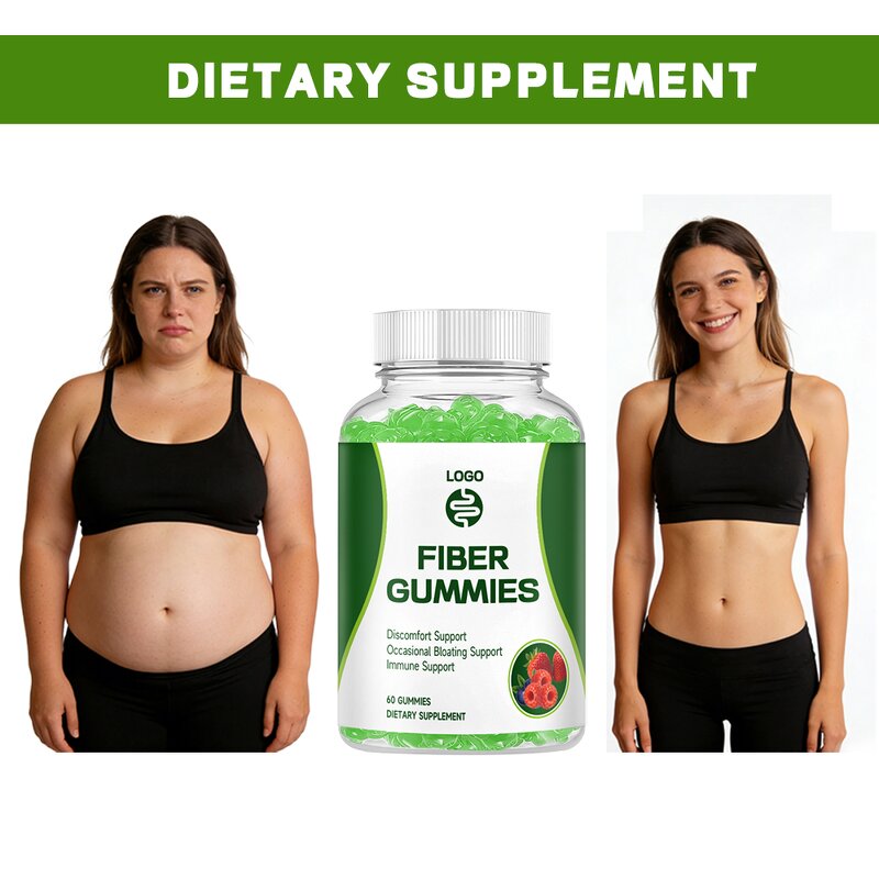 Gut Health Gummies Manufacturer - OEM Private Label Vegan with Organic Fiber for Adults