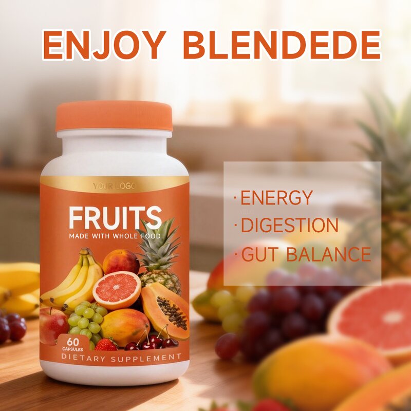 Fruit Vitamin Capsules Manufacturer - OEM Factory Wholesales to Improve Adults' Vitality