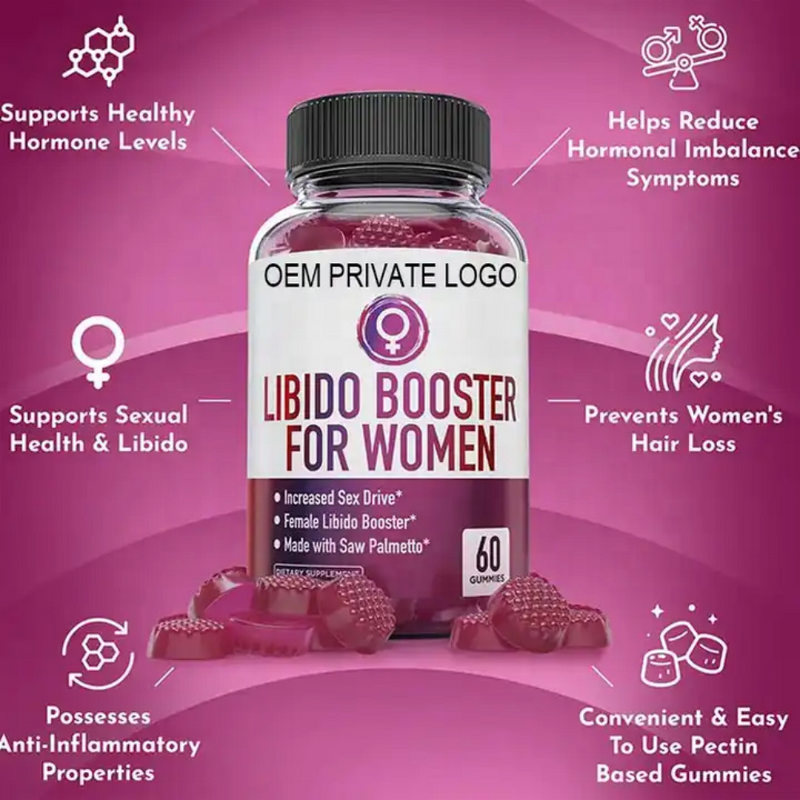 Female Libido Gummies Manufacturer - OEM SUNI Private Label Libido Booster for Women