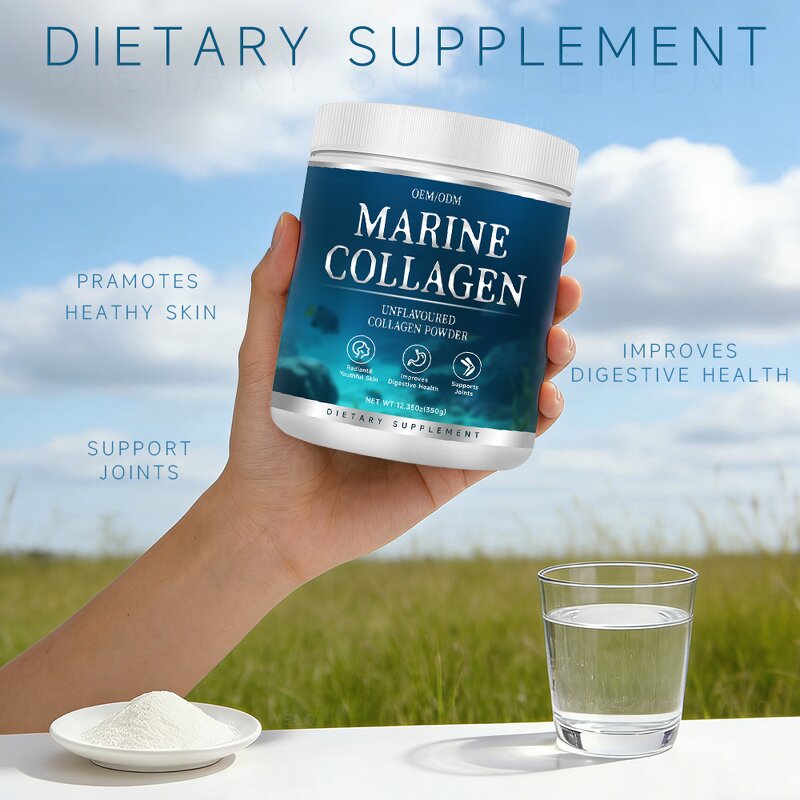 Marine Collagen Powder Manufacturer - OEM SUNI Private Label High Content Protein Immunity