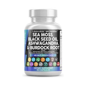Sea Moss Capsules Manufacturer - OEM Private Label Complex with Black Seed Oil