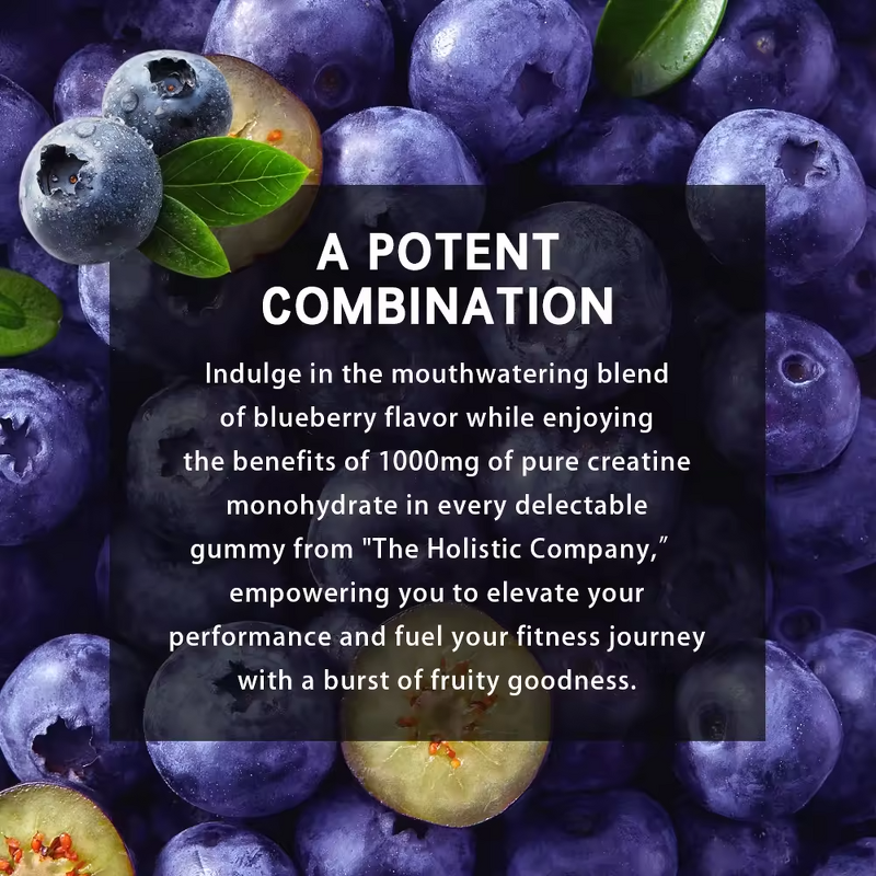 Creatine Monohydrate Gummy Manufacturer - OEM Private Label Pre-Workout Sugar Free Sports