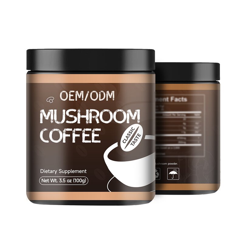 Mushroom Coffee Powder Manufacturer - OEM SUNI Private Label Coffee Supplent for Adults