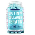Hair Skin Nails Gummies Manufacturer - OEM Private Label Biotin Collagen Keratin Vegan