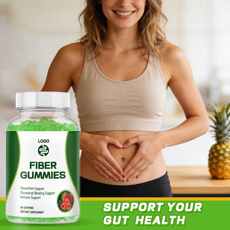 Gut Health Gummies Manufacturer - OEM Private Label Vegan with Organic Fiber for Adults