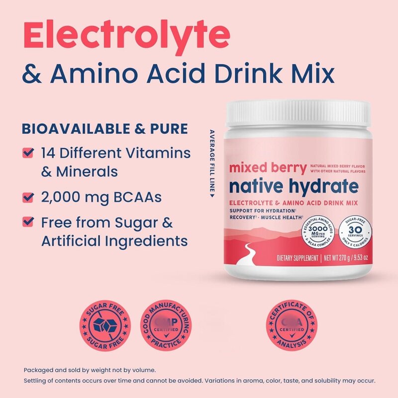 Electrolyte Powder Manufacturer - OEM Private Label Vegan Sugar Free Hydration Beverage Mix