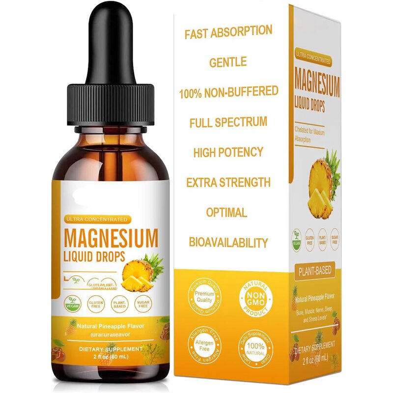 Magnesium Citrate Liquid Manufacturer - OEM Private Label 60ml Supports Bowel Health