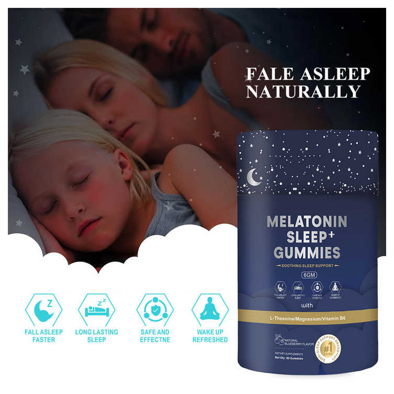Melatonin Gummies Manufacturer - OEM Private Label Vegan for Fast Deep Sleep