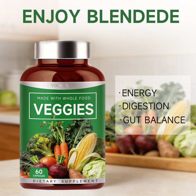 Vegetable Vitamin Capsules Manufacturer - OEM Factory Wholesales to Improve Adults' Vitality